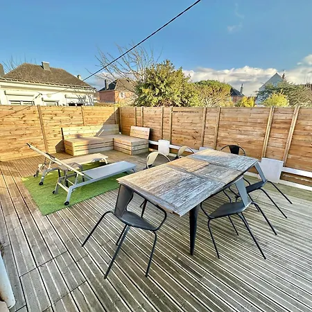 בית נופש Laura - Maison Cosy Avec Terrasse Privee A Berck-plage Berck